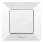 Вимикач одноклавішний білий Panasonic Arkedia Slim