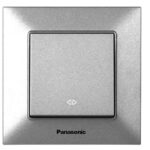 Вимикач перехресний Panasonic Arkedia Slim срібло