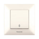 Вимикач прохідний Panasonic Arkedia Slim кремовий