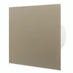 Побутовий витяжний вентилятор осьовий 120 мм бежевий OSTVENT ART GLASS 120S 012-0014