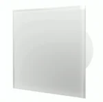 Побутовий витяжний вентилятор осьовий 100 мм білий OSTVENT ART GLASS 100S 008-0010