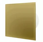 Побутовий витяжний вентилятор осьовий 120 мм золотий OSTVENT ART GLASS 120S 012-0015