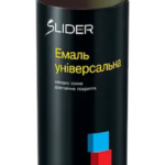 Аерозольна фарба хакі олива матова RAL 6006 SLIDER 400 мл, емаль фарба у балончику хакі