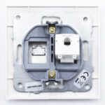 Интернет розетка RJ45 CAT5 Panasonic Arkedia Slim белая — изображение 2
