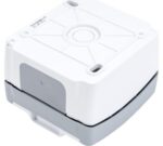 Розетка вулична вологозахищена Mono Electric OCTANS із з/к та кришкою IP54 сіра - Зображення 2