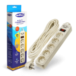 Мережевий фільтр з USB 5 метрів SVITTEX 5 гнізд