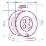 Котушка для кабелю 50 метрів IP44 SVITTEX SV-027-IP44 - Зображення 2