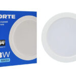 Точковий світильник врізний 18W IP44 NORTE Downlight 1-NDP-1608 5000K круглий