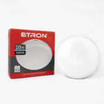 LED уличный светильник накладной 10W IP65 5000K ETRON круглый