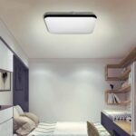LED світильник квадратний накладний 50W з пультом ДК ULM-1017 300 мм, люстра пульт дистанційного керування - Зображення 2