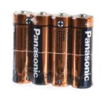 Батарейки АА LR06 пальчикові PANASONIC Alkaline, лужна батарейка типу АА 1.5v (4 шт/плівка)