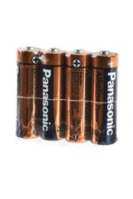 Батарейки АА LR06 пальчикові PANASONIC Alkaline, лужна батарейка типу АА 1.5v (4 шт/плівка)