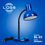Настільна лампа LOGA DL-07 "Волошка"