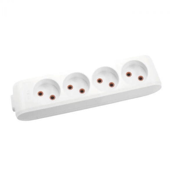 Колодка на 4 розетки Viko Multi-Let без заземлення 90112400
