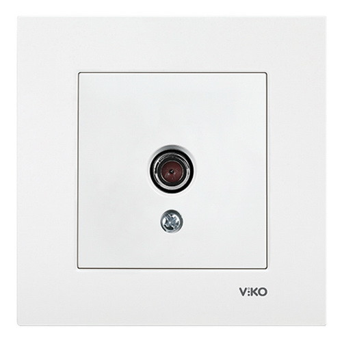 Розетка для ТВ Viko Karre біла