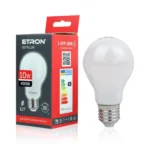 1808-EFP-1 A60 E27 10W 4000K Opal glass ETRON