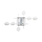 Накладний світильник стельовий 6x15W GX53 ETRON FlexLine 1-EFP-2217 білий - Зображення 4