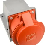 Розетка силова стаціонарна 5P 32A IP44 АСКО УКРЕМ Uсombi A0080010153