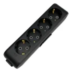 Колодка на 4 розетки з заземленням VIKO Multi-Let 90134400 чорний - Зображення 2