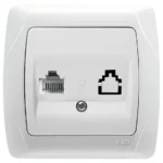 Розетка телефонна RJ11 VIKO Carmen 90561013