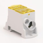 Розподільчий блок на DIN-рейку 160 А жовтий TAKEL 502632ж - Зображення 2