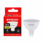 LED лампа ETRON MR16 8W GU5.3 3000K 220V (1-ELP-065)