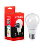 Світлодіодна лампа ETRON 20W E27 6500K A70 (1-ELP-091)