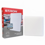 Светильник точечный врезной 18W 5000К ETRON 1-EDP-661 квадратный белый