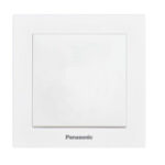 Вимикач одноклавішний білий Panasonic Karre Plus 55 WDTC90012WH-UA