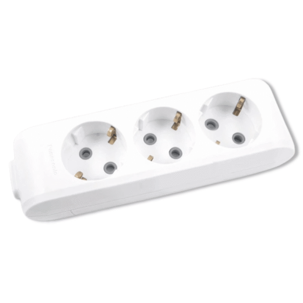 Колодка 3 гнізда з заземленням Panasonic X-tendia WLTB04302GR-UA