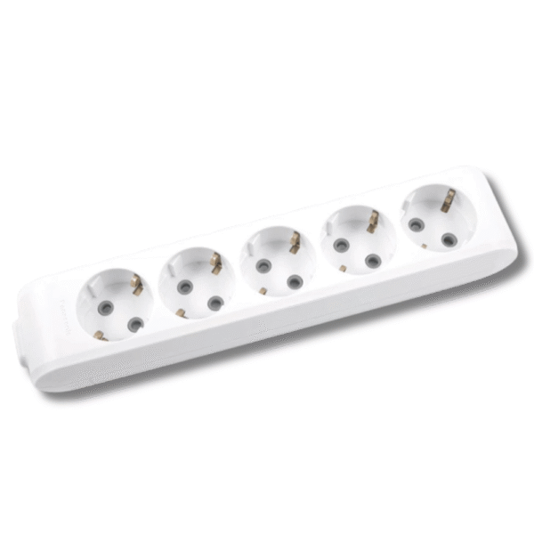 Колодка 5 розеток з заземленням Panasonic X-tendia WLTB04502GR-UA