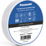 Ізоляційна стрічка ПВХ Panasonic 0.125х18мм 20м біла